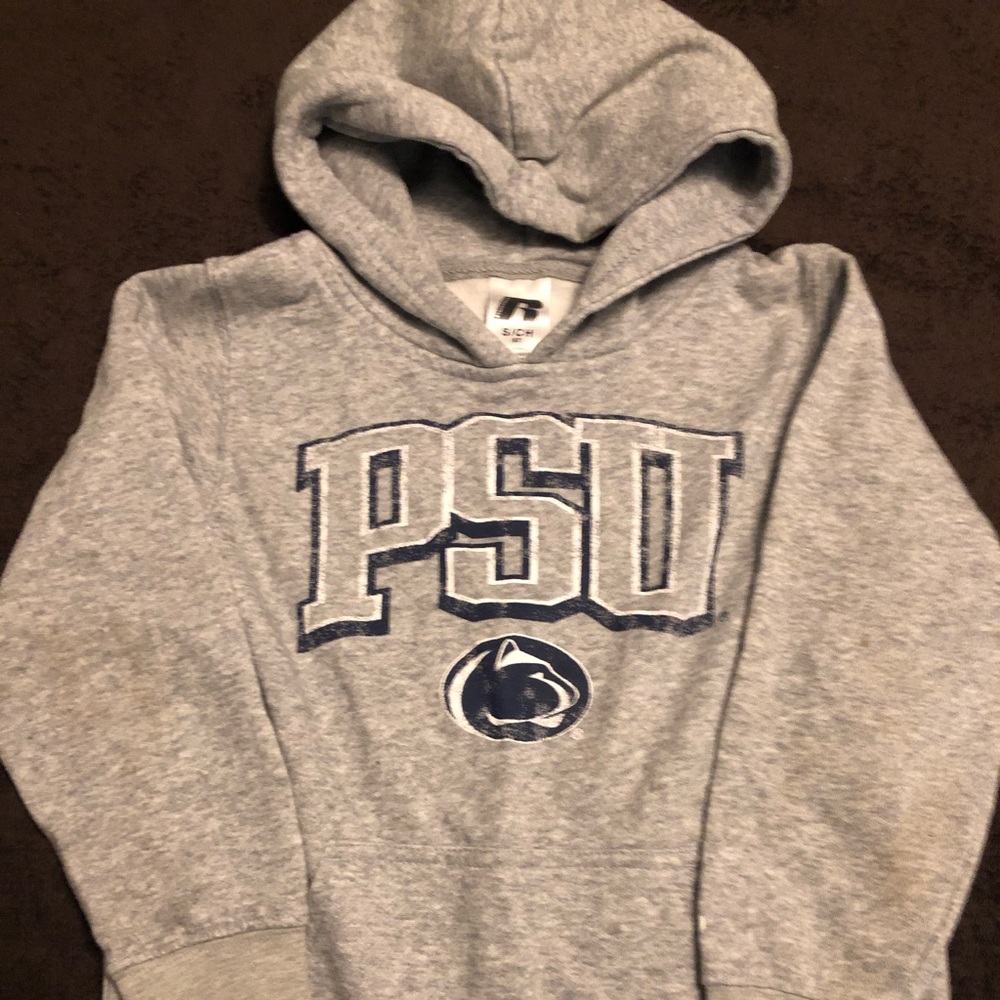 PSU boys sweatshirt and LS shirt size Small-6/7.